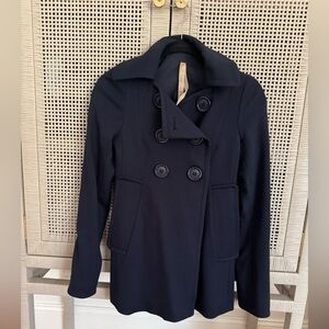Bailey 44 Midnight Double-Breasted Pea Coat